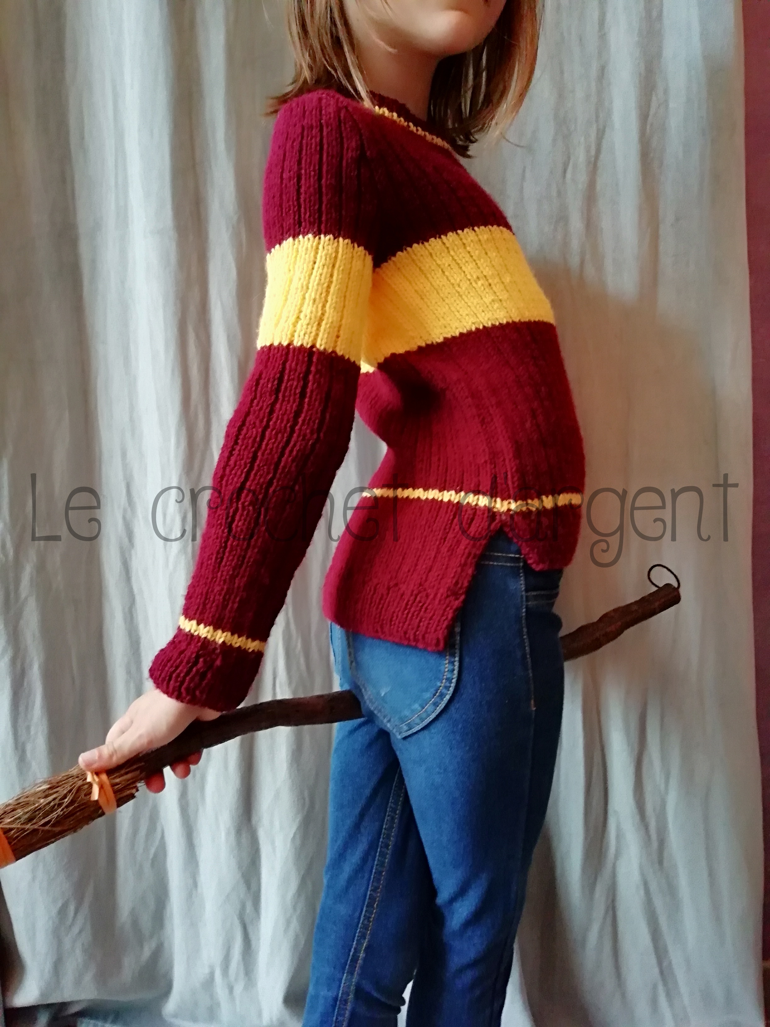 Pull de Quidditch Gryffondor Harry Potter