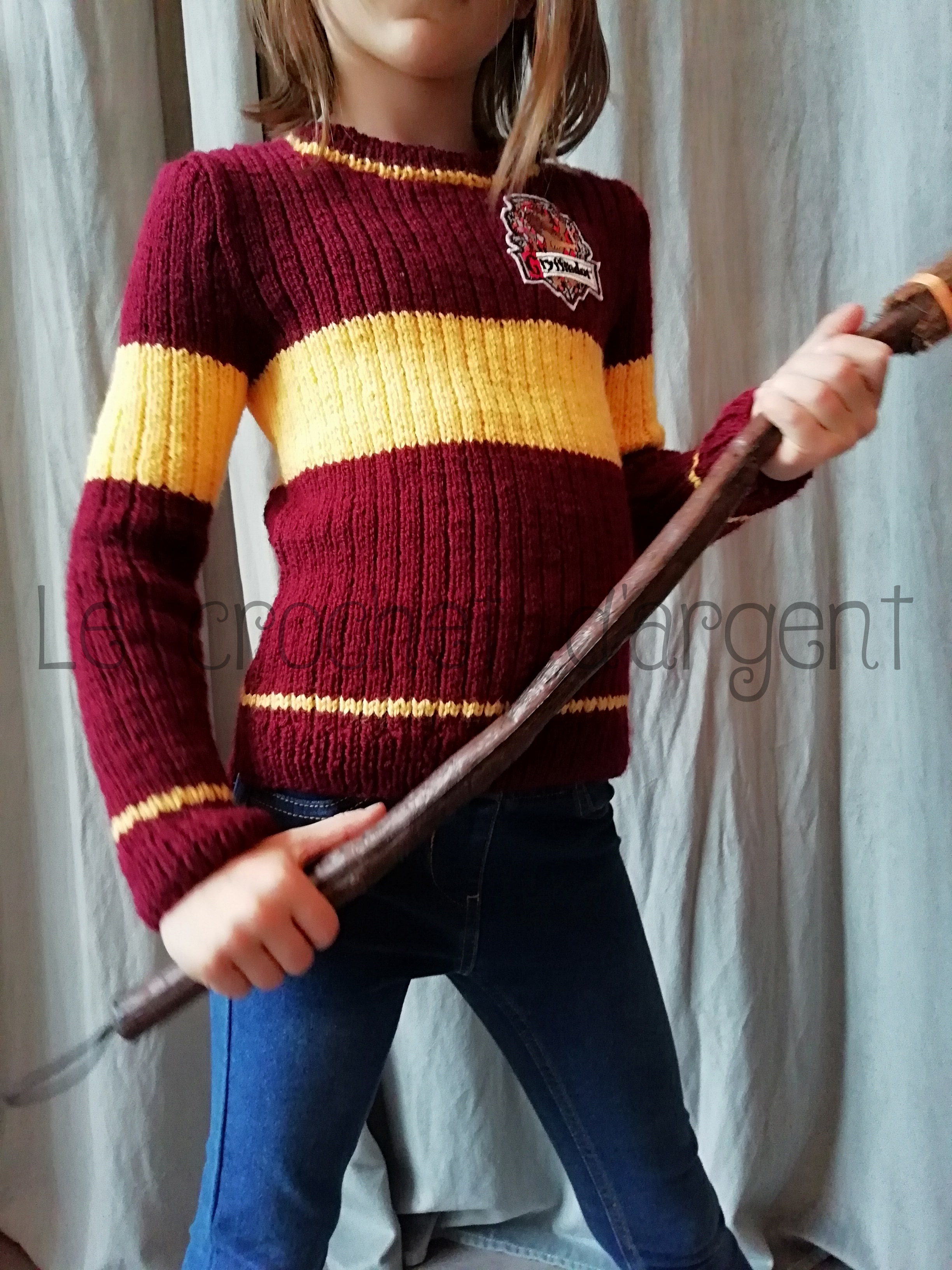 Pull Enfant Gryffondor Harry Potter